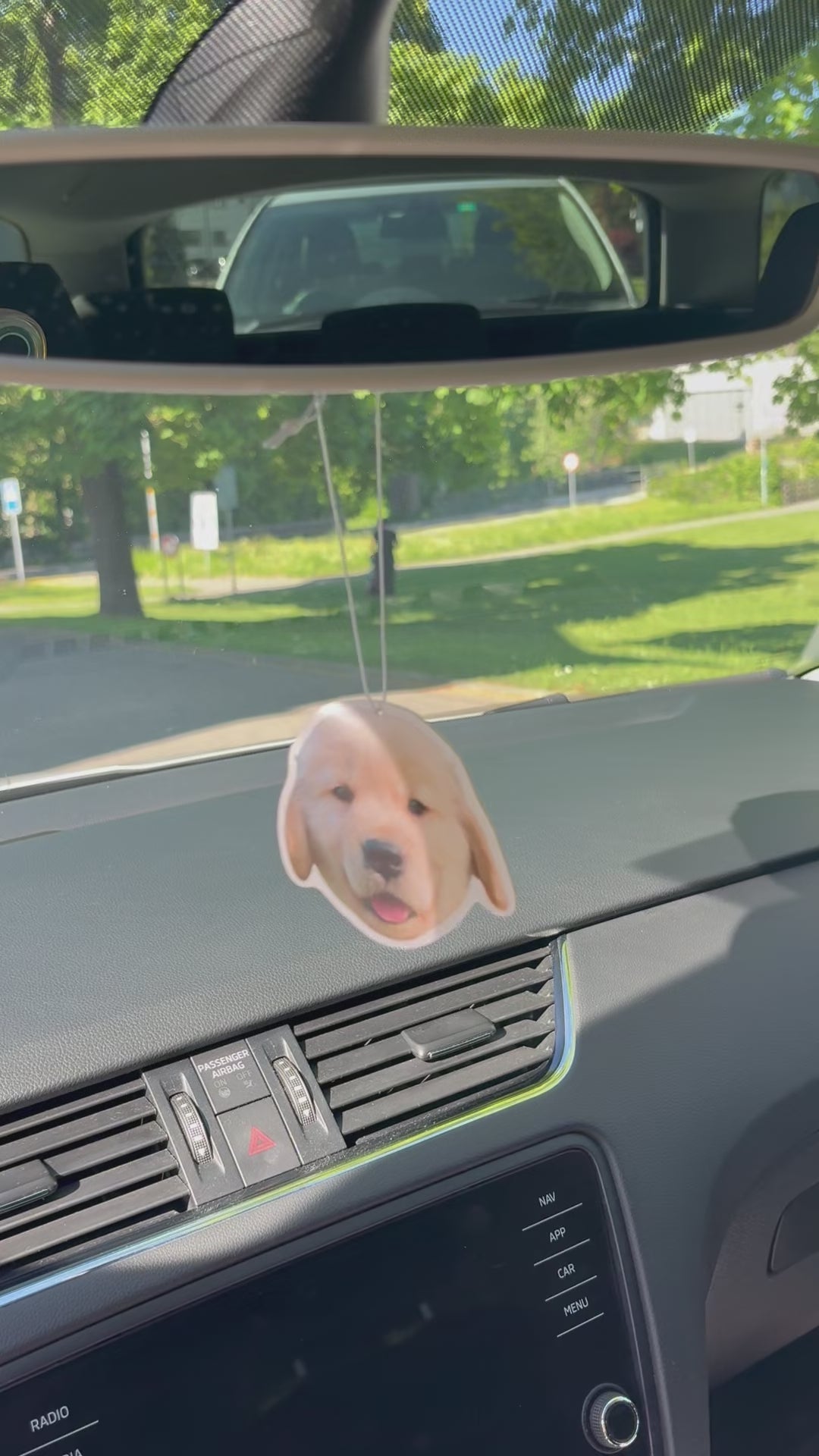📸 Personalisierter Auto-Lufterfrischer mit deinem Foto-1